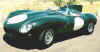 Jaguar D type replica